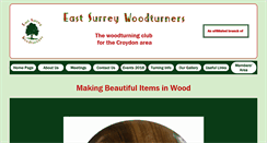 Desktop Screenshot of eastsurreywoodturners.org